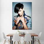 Boyfriend Look Haarschnitt Wand-Kunstdruck Riesenposter 